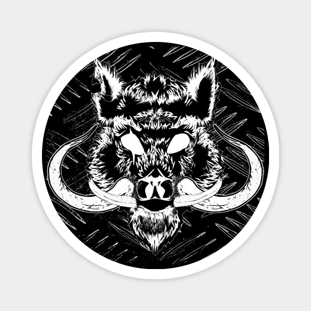 Demon Boar Magnet by MysticMoonVibes